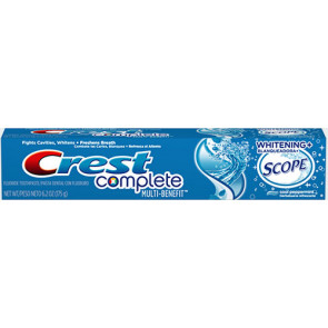 Отбеливающая зубная паста Crest Multi-Benefit Whitening Scope Cool Peppermint